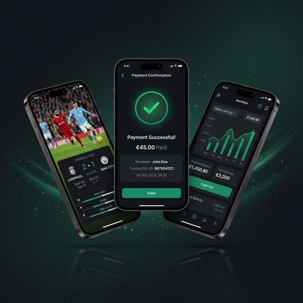 App screens